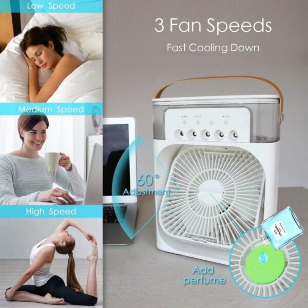 Portable Mini Air Cooler & Fan - Image 3