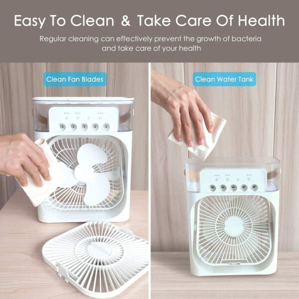 Portable Mini Air Cooler & Fan - Image 6