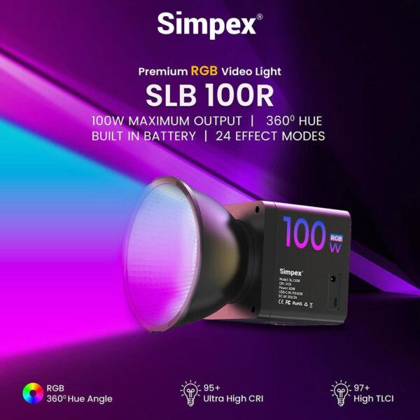 Simpex SLB 100R RGB Video Light