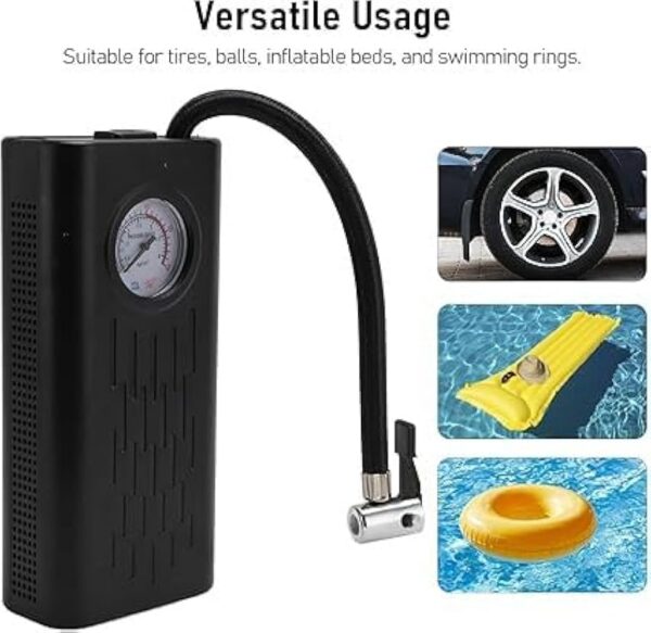 Cordless Portable Air Compressor with 150 PSI for Multi Purpose - Image 3