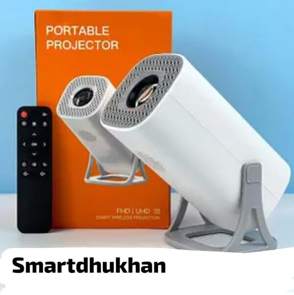 FHD Mini Projector  - 720P Native, WiFi 6, Bluetooth 5.0, Portable Home Cinema Theater