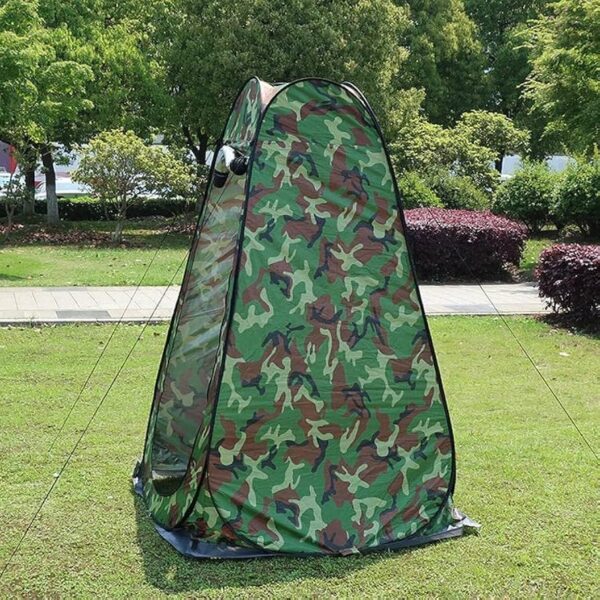 Pop Up Privacy Tent Shower Tent Portable Outdoor Camping Bathroom Toilet Tent Changing Dressing Room Privacy Shelters Room for Hiking - Image 3